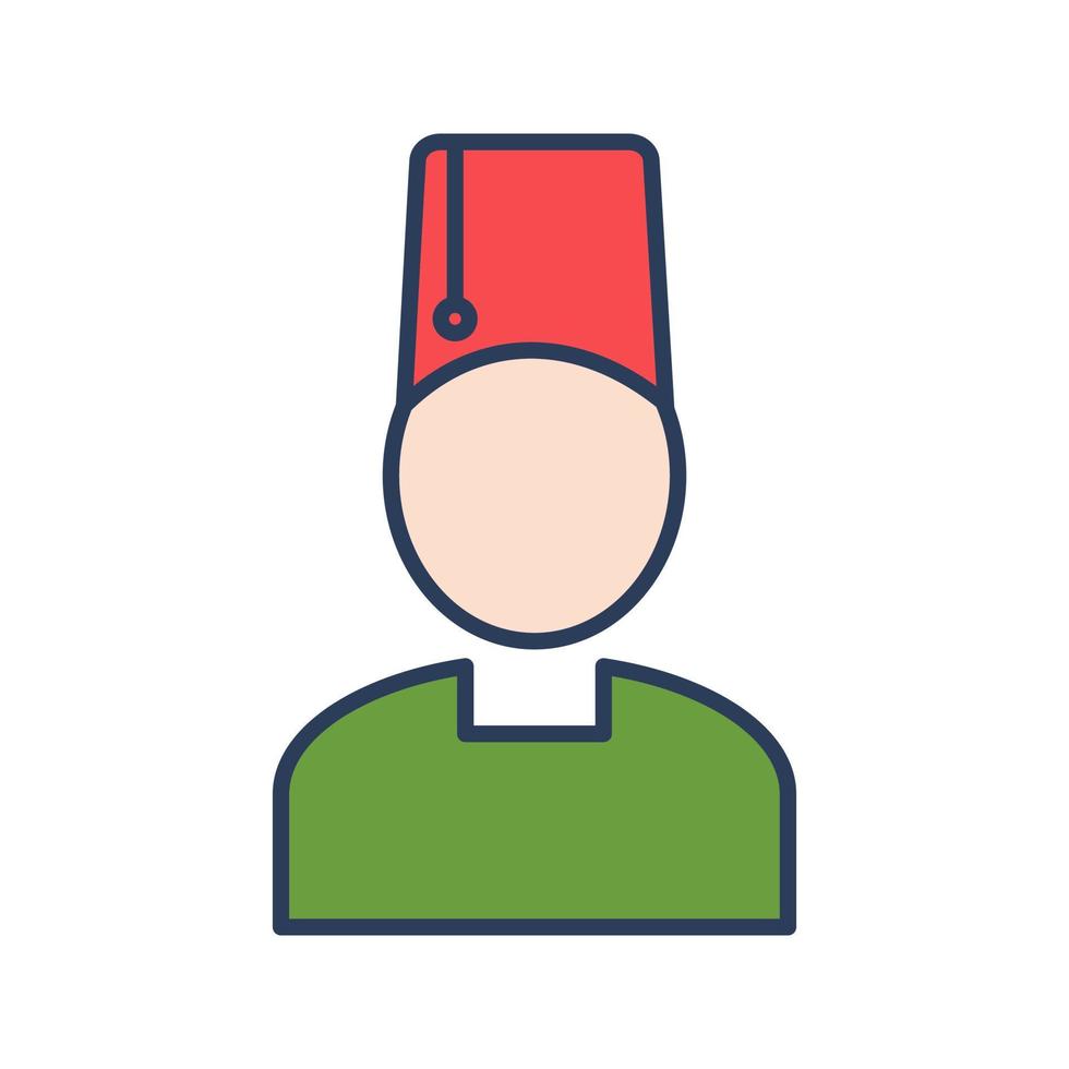 Turkish Man Vector Icon