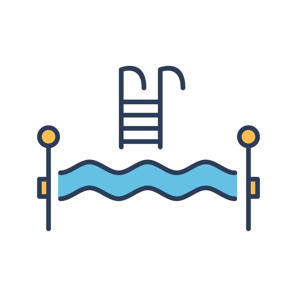 Swimming Pool Vector Icon