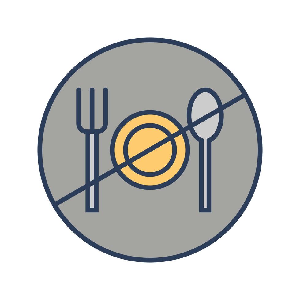 Fasting Vector Icon