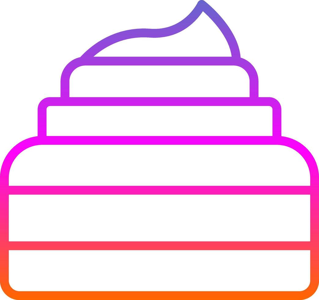 Cream Vector Icon Design