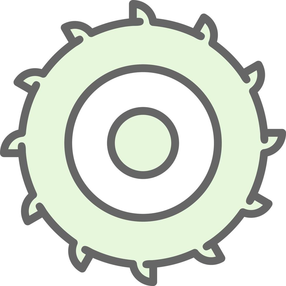 Circular Saw Vector Icon Design