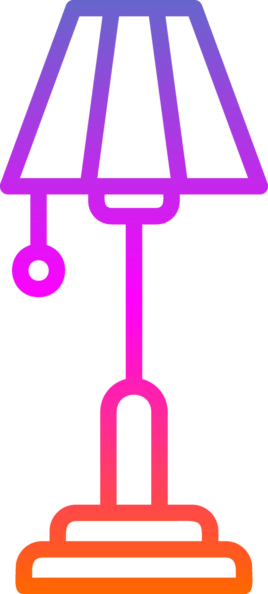 Floor Lamp Vector Icon Design 16612769 Vector Art at Vecteezy