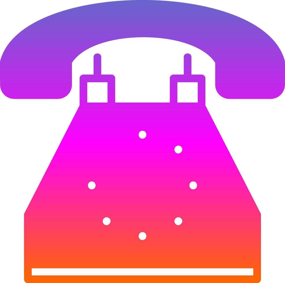 Telephone Vector Icon Design