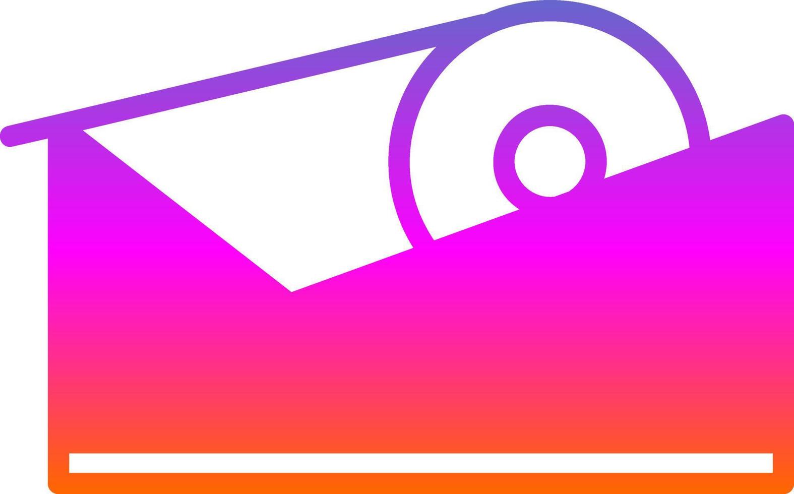 Scotch Tape Vector Icon Design