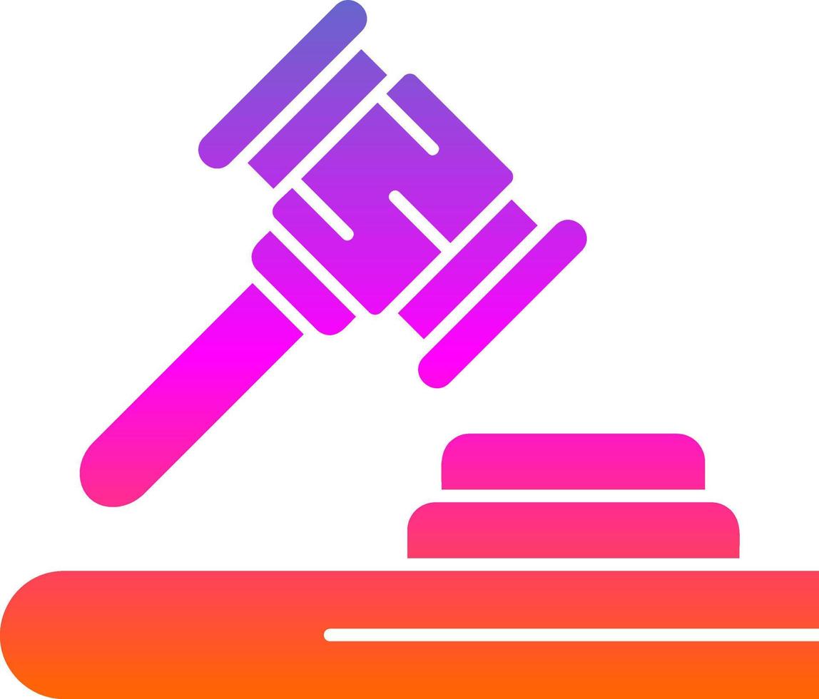 Law Vector Icon Design