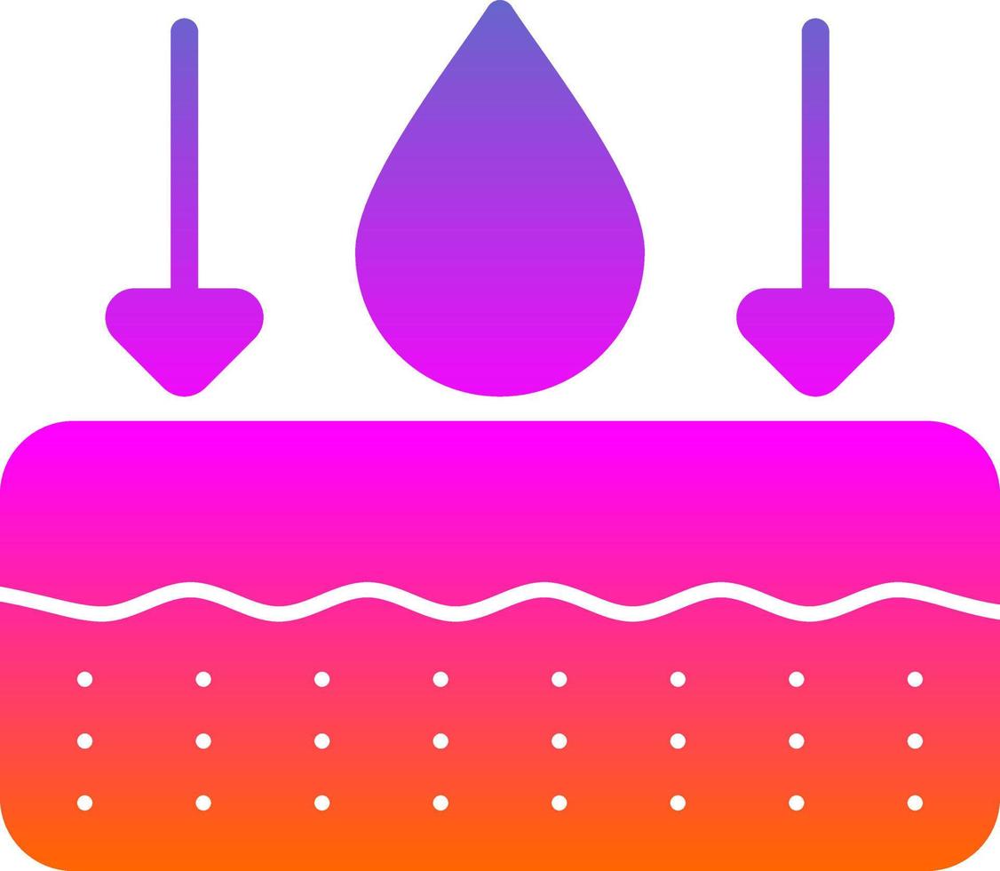 Moisturizing Vector Icon Design