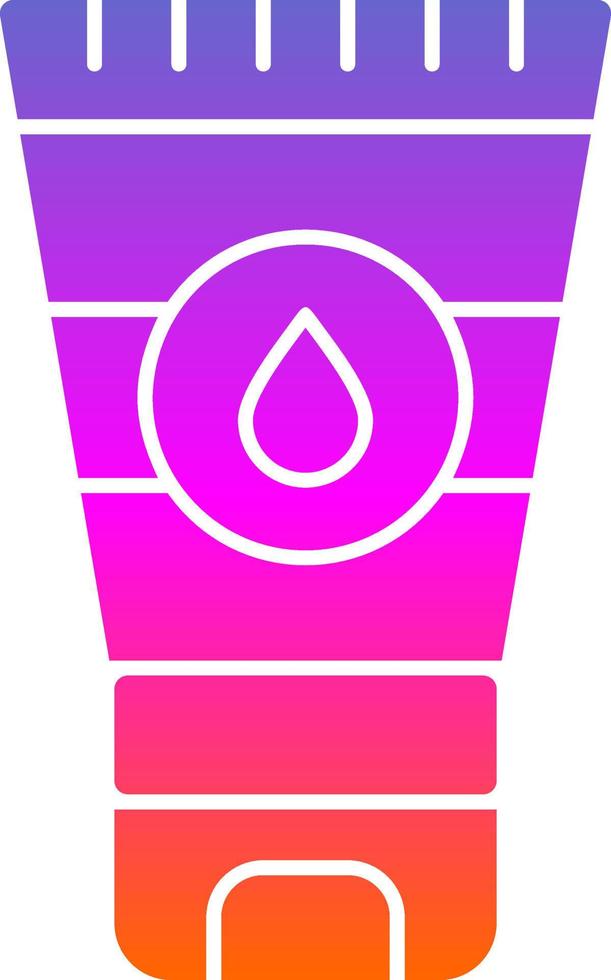 Face Cleanser Vector Icon Design