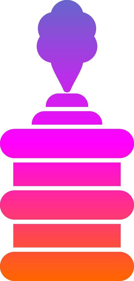 Tear Gas Vector Icon Design