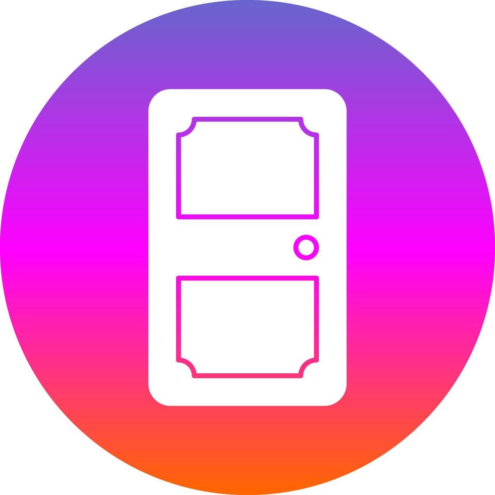 Door Vector Icon Design