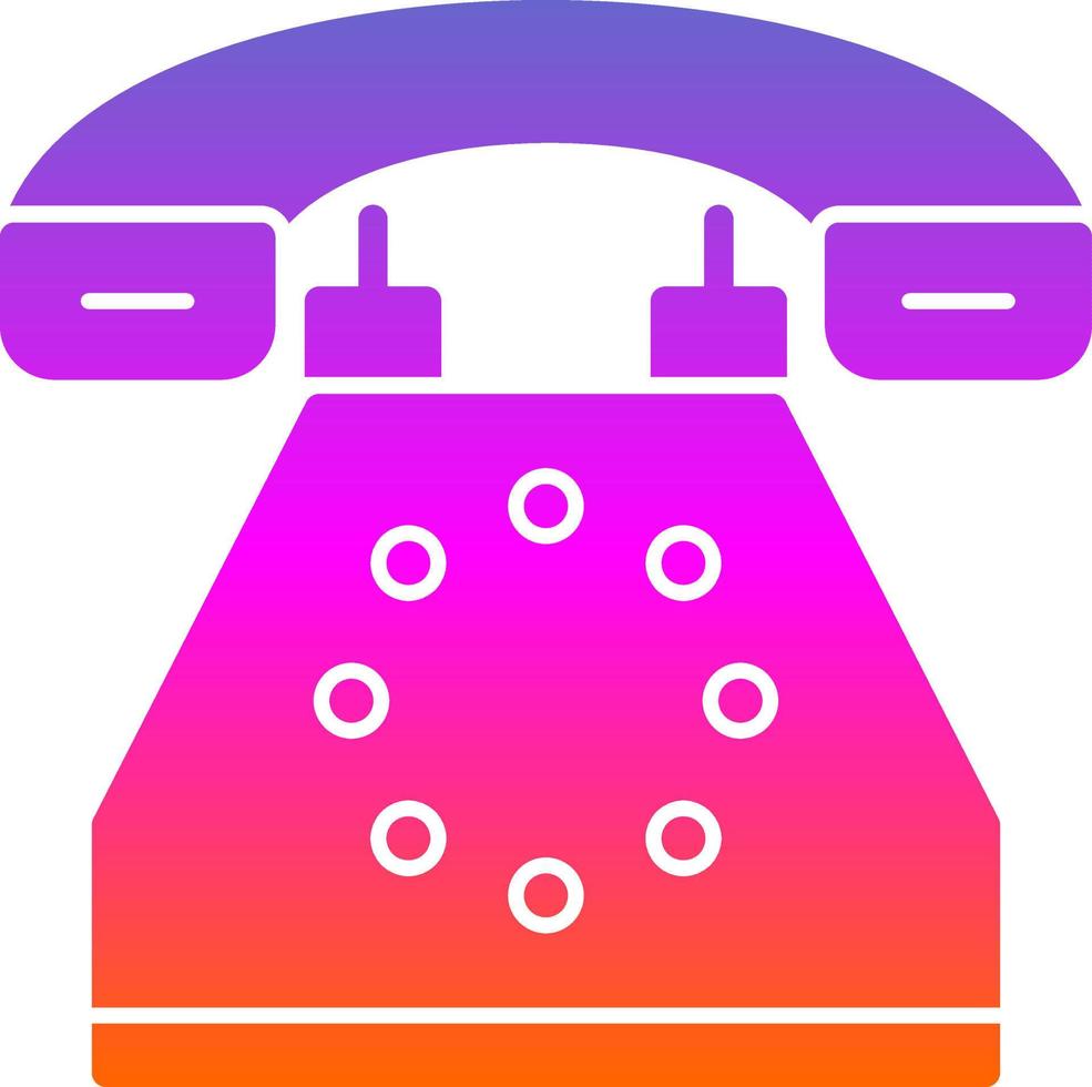 Telephone Vector Icon Design