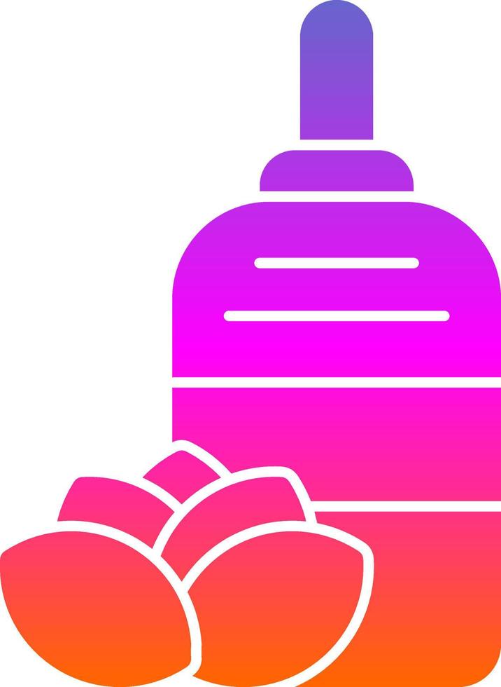 Essential Oil Vector Icon Design