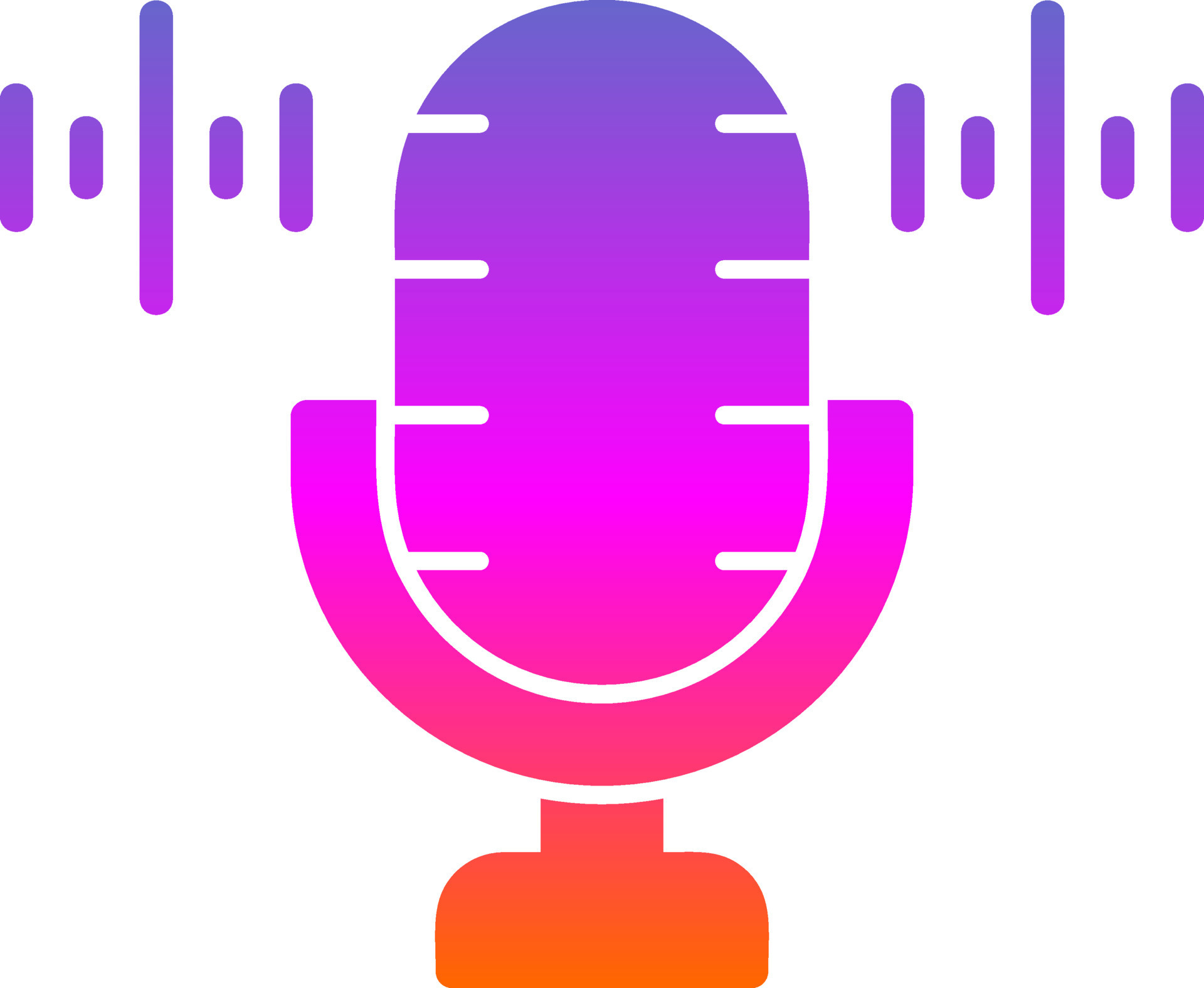 Voice Recorder Vector Icon Design 16613008 Vector Art at Vecteezy