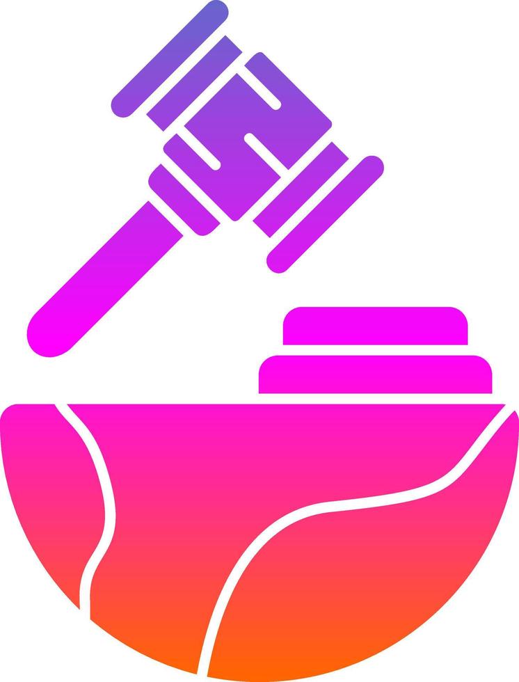 Global Laws Vector Icon Design