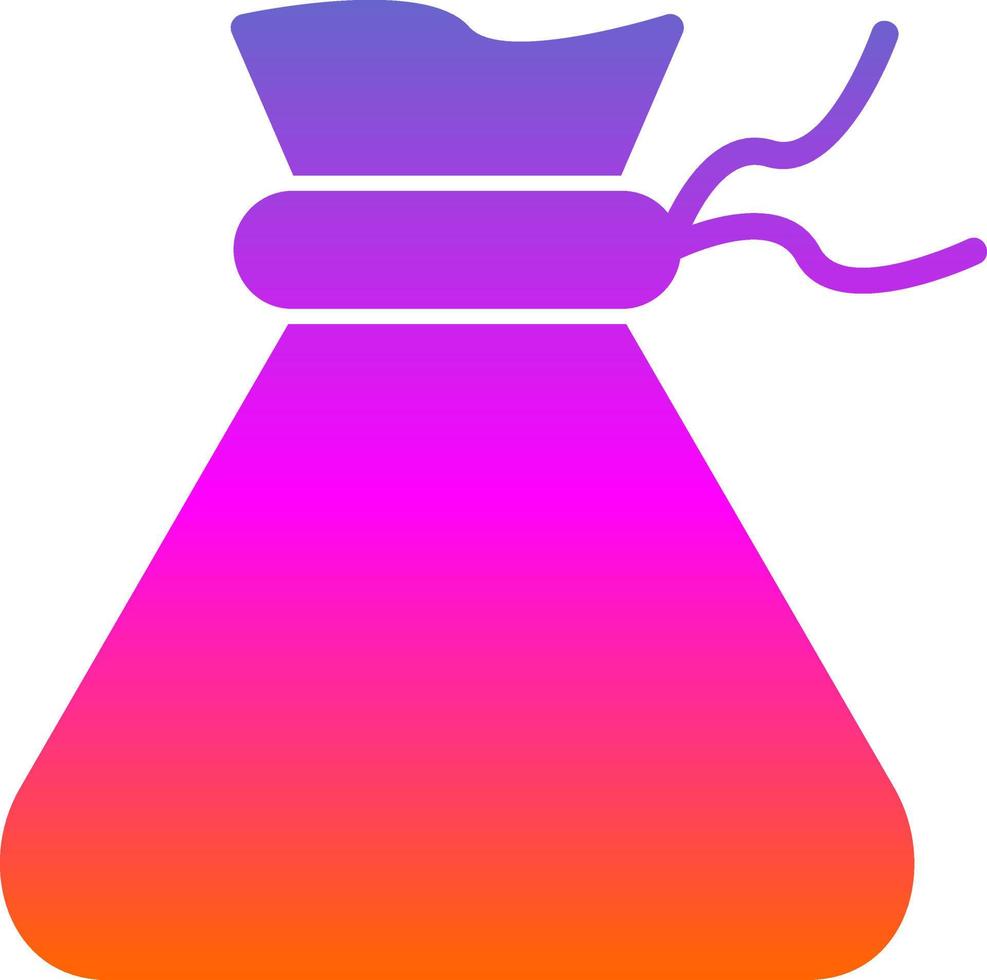 Money Bag Vector Icon Design