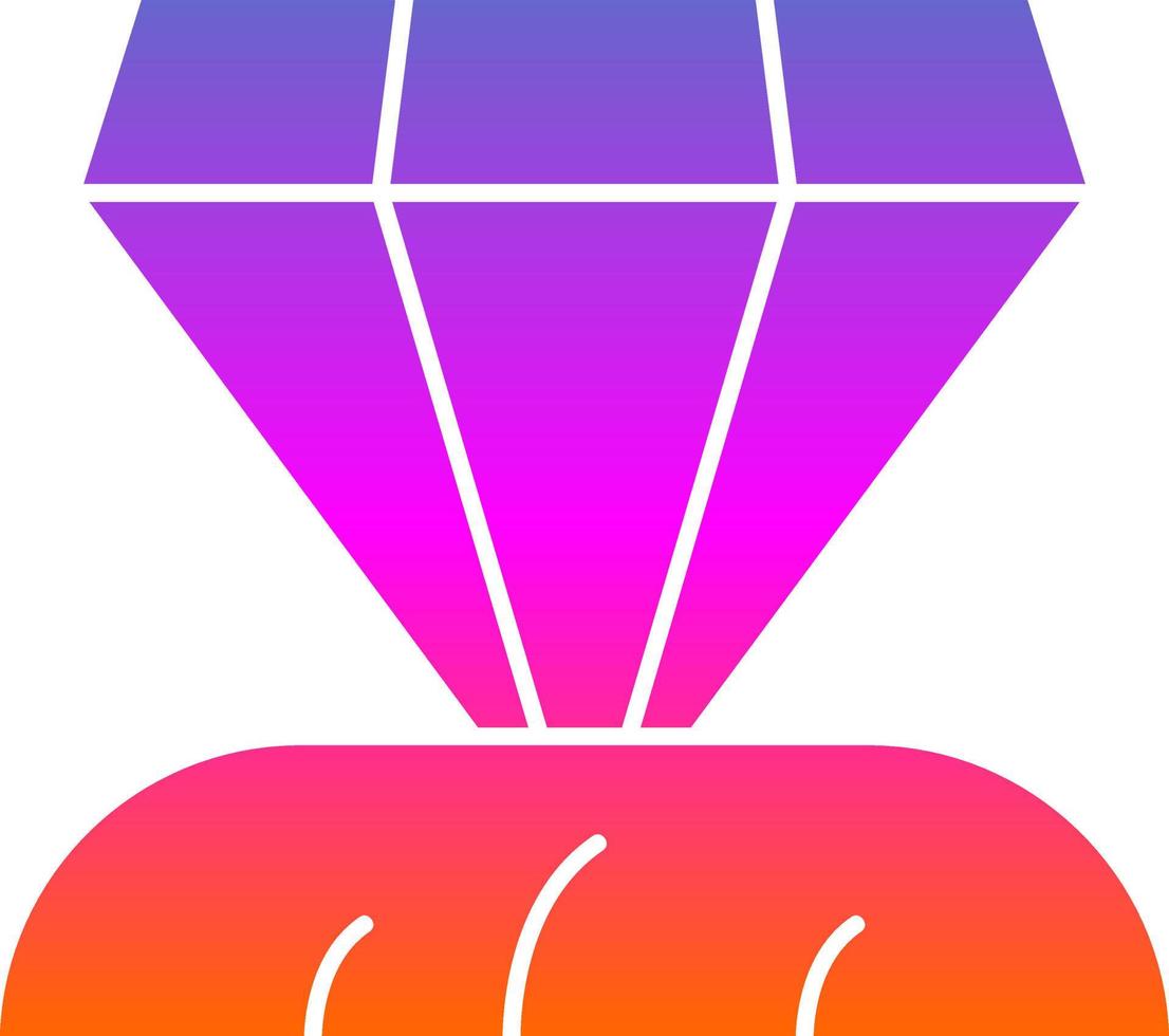 Diamond Vector Icon Design