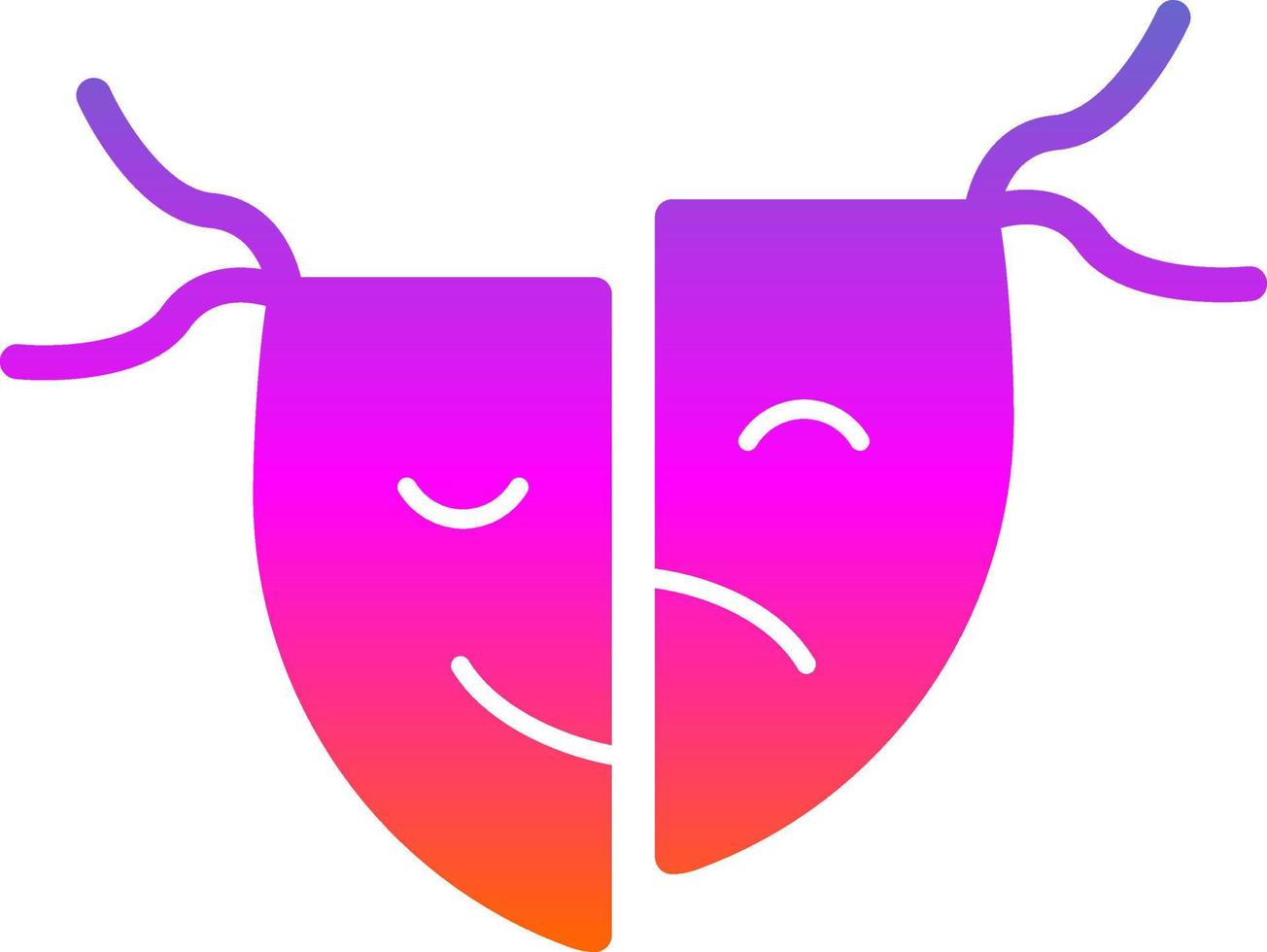Tragedy Vector Icon Design