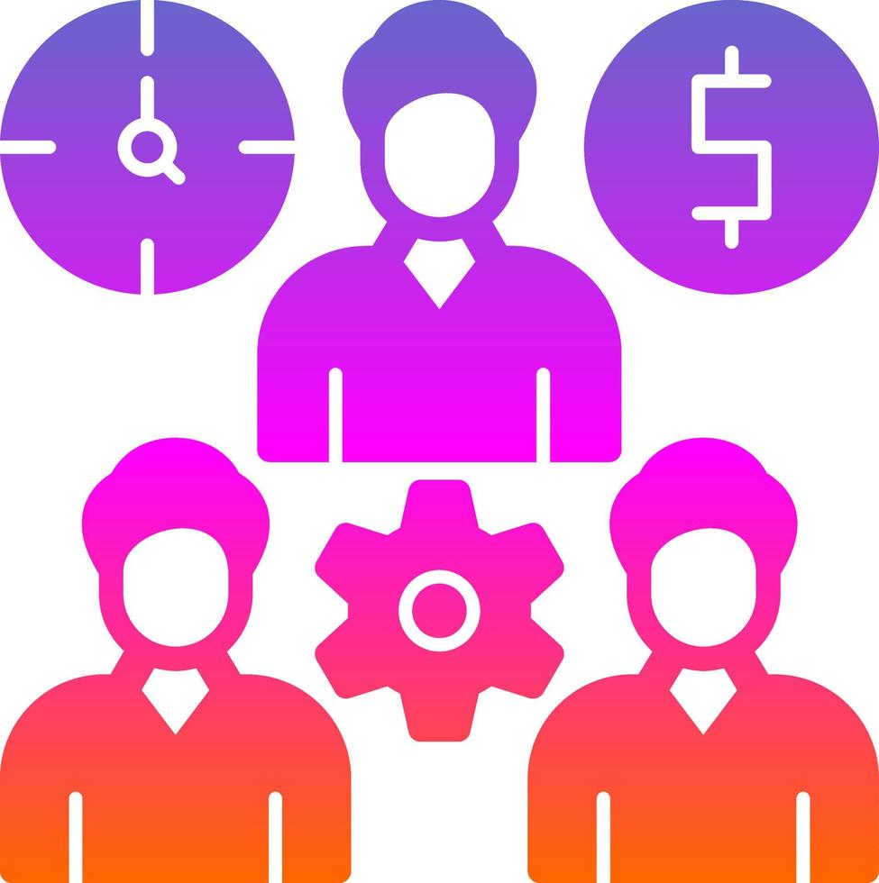 Management Vector Icon Design