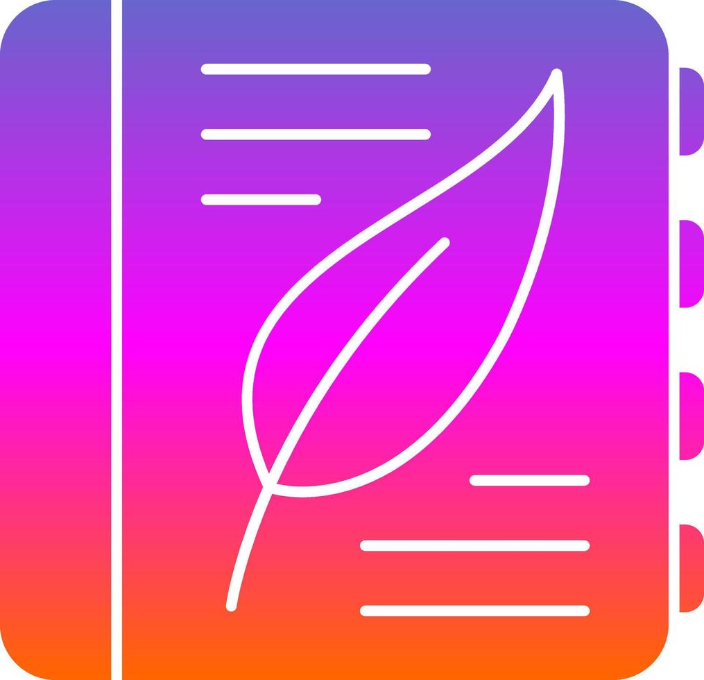 Literary Vector Icon Design