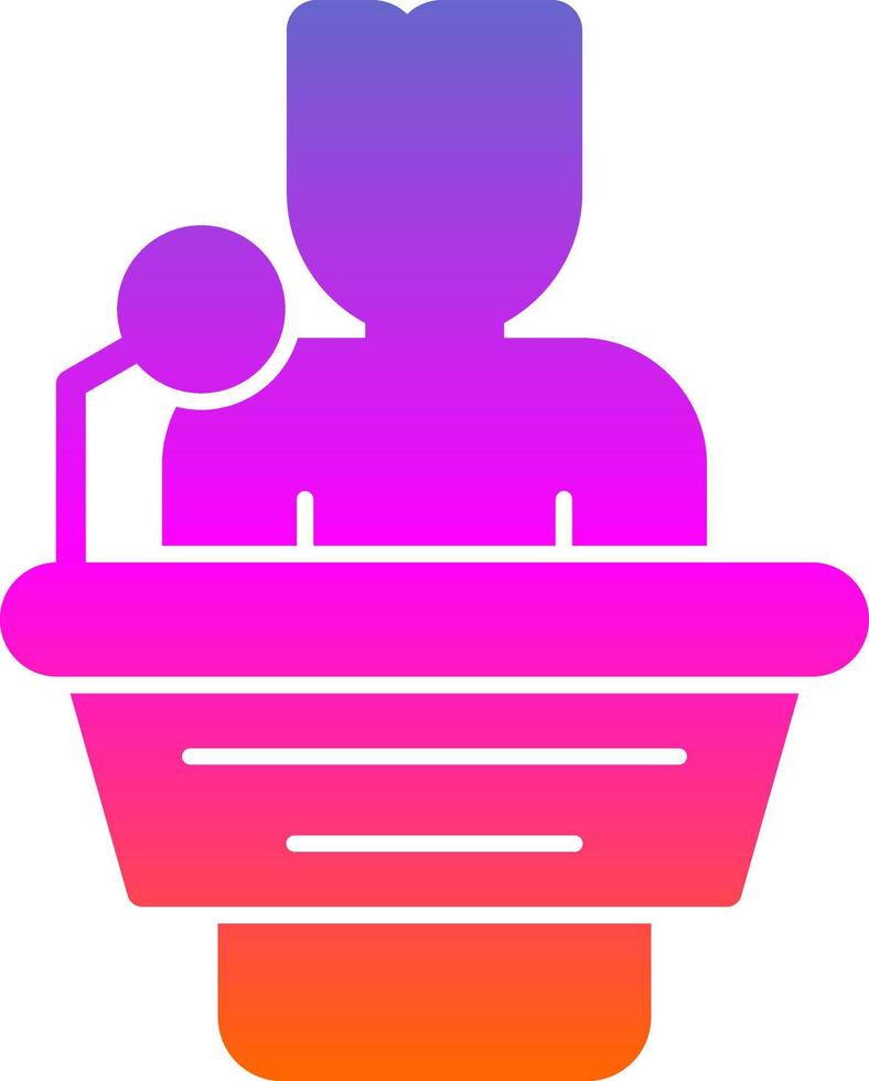 Speech Vector Icon Design