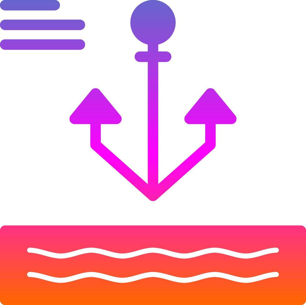 Anchor Vector Icon Design