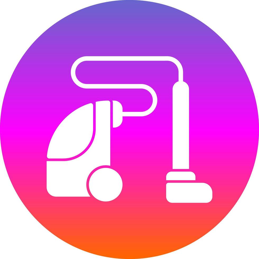 Vacuum Cleaner Vector Icon Design