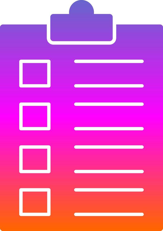 Tasks Vector Icon Design
