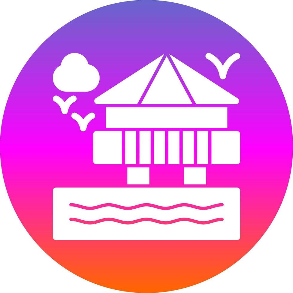 Resort Vector Icon Design