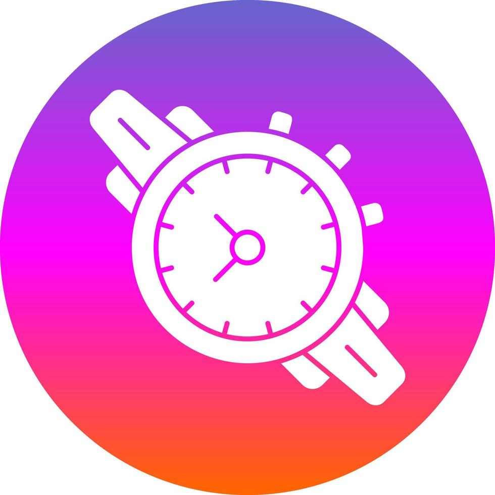 Wrist Watch Vector Icon Design