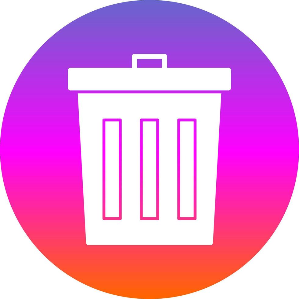 Trash Vector Icon Design