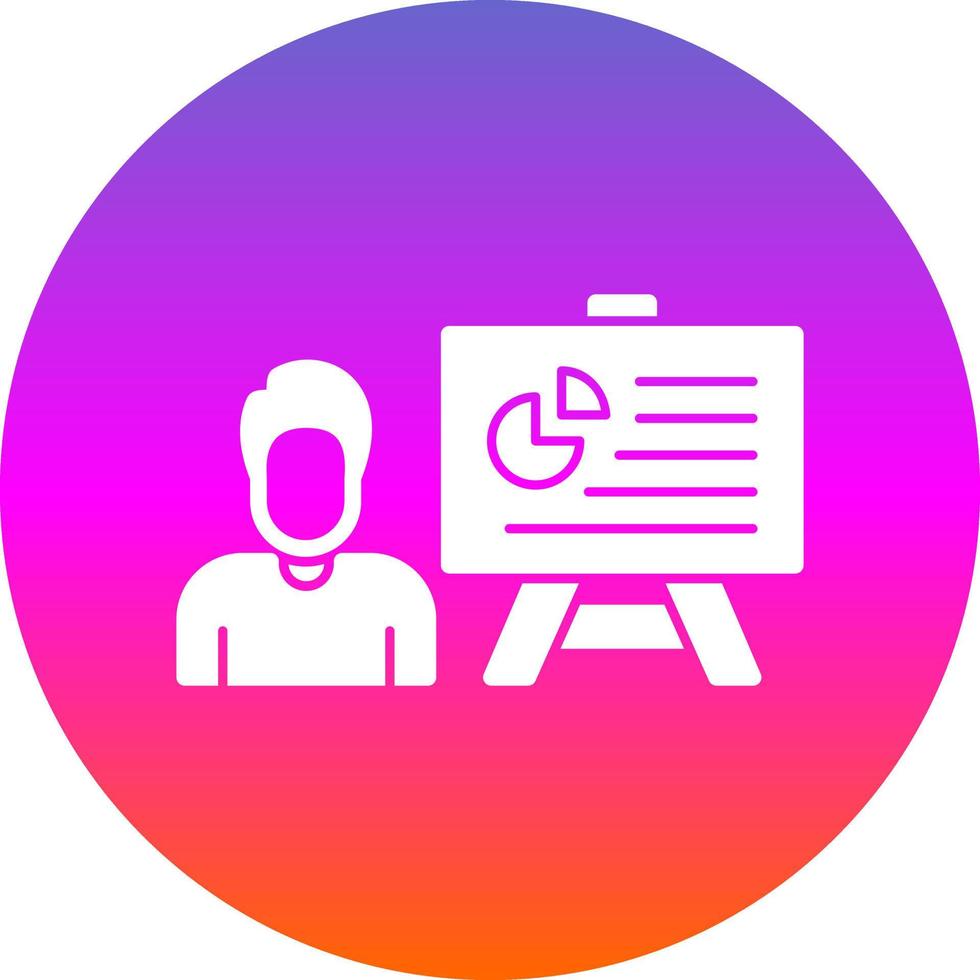 Presentation Vector Icon Design