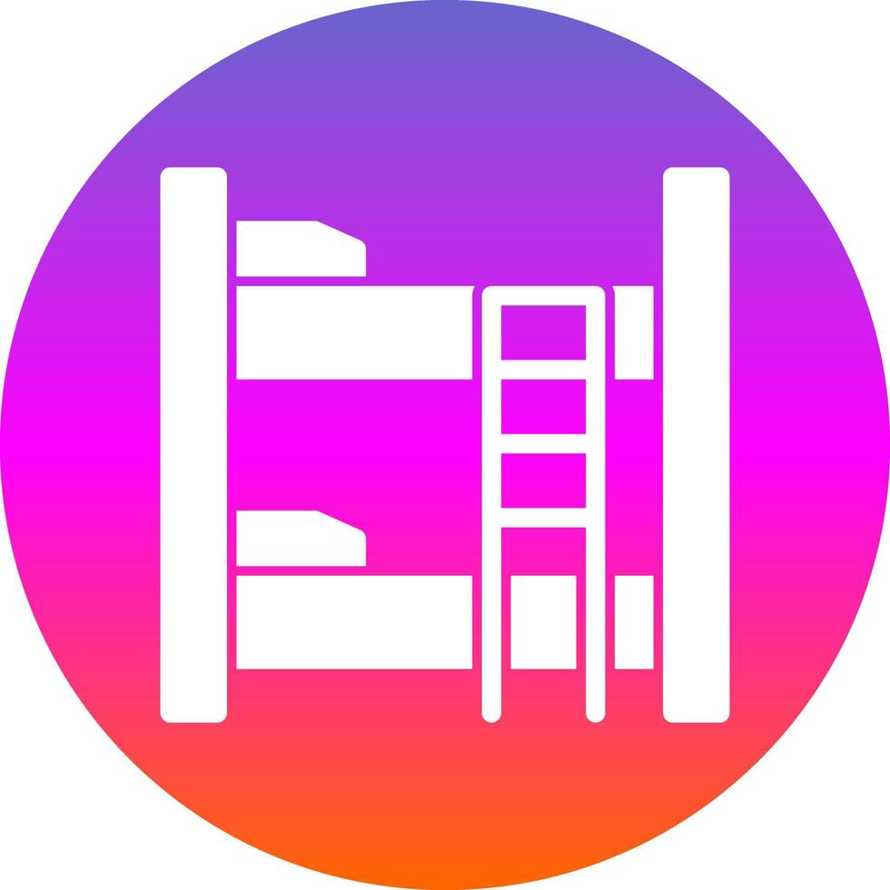 Bunk Vector Icon Design