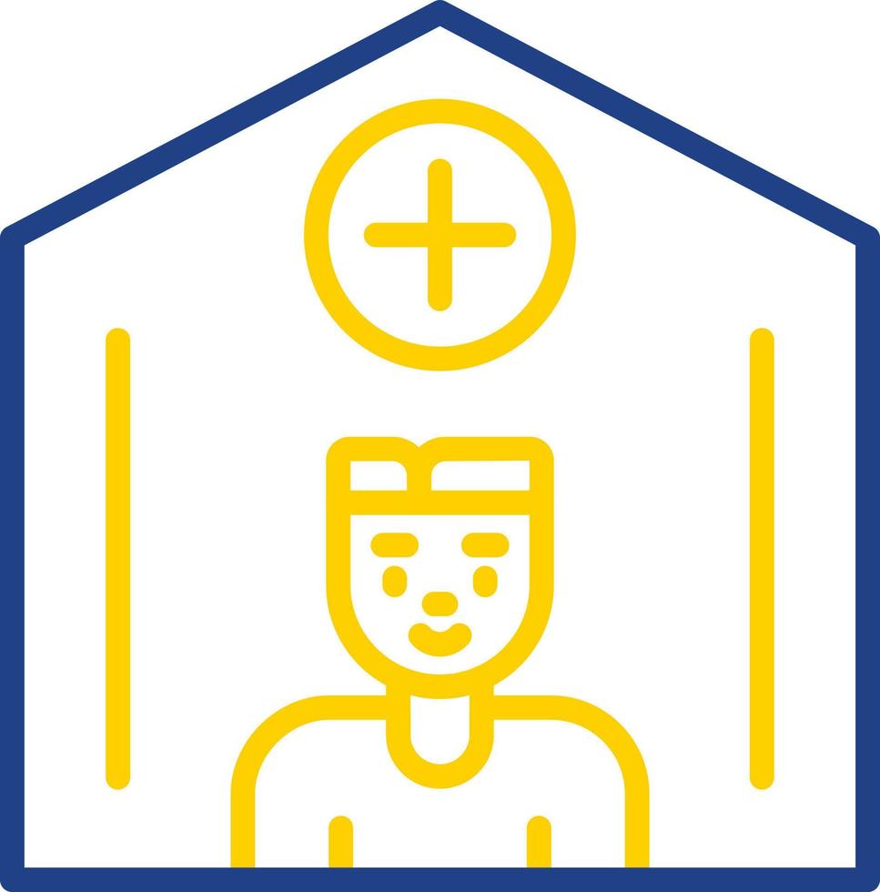 diseño de icono de vector de refugio