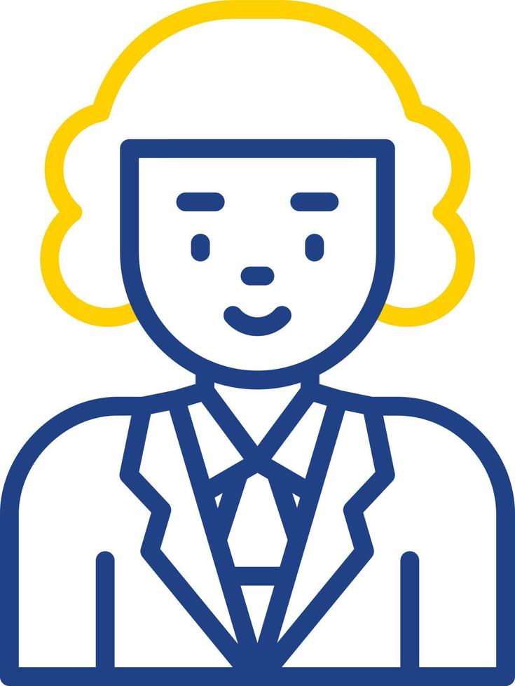 Judge Vector Icon Design