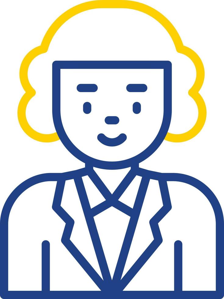 Judge Vector Icon Design