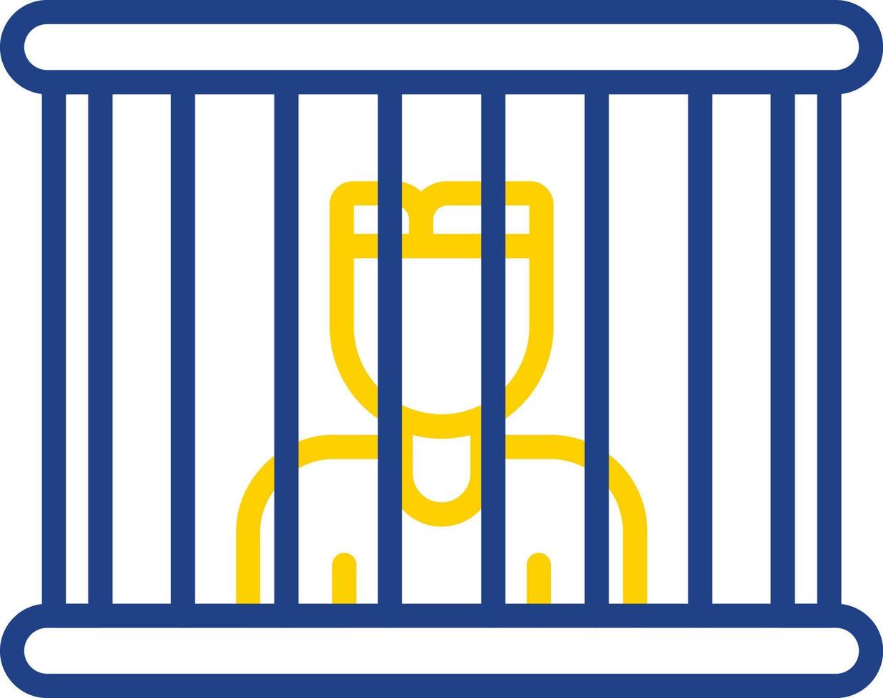 Prisoner Vector Icon Design