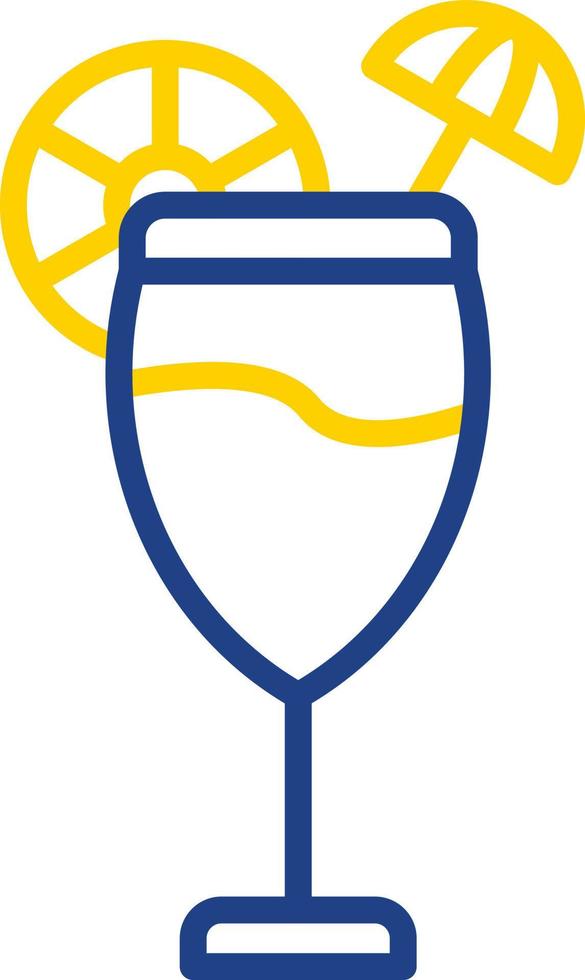 Cocktail Vector Icon Design