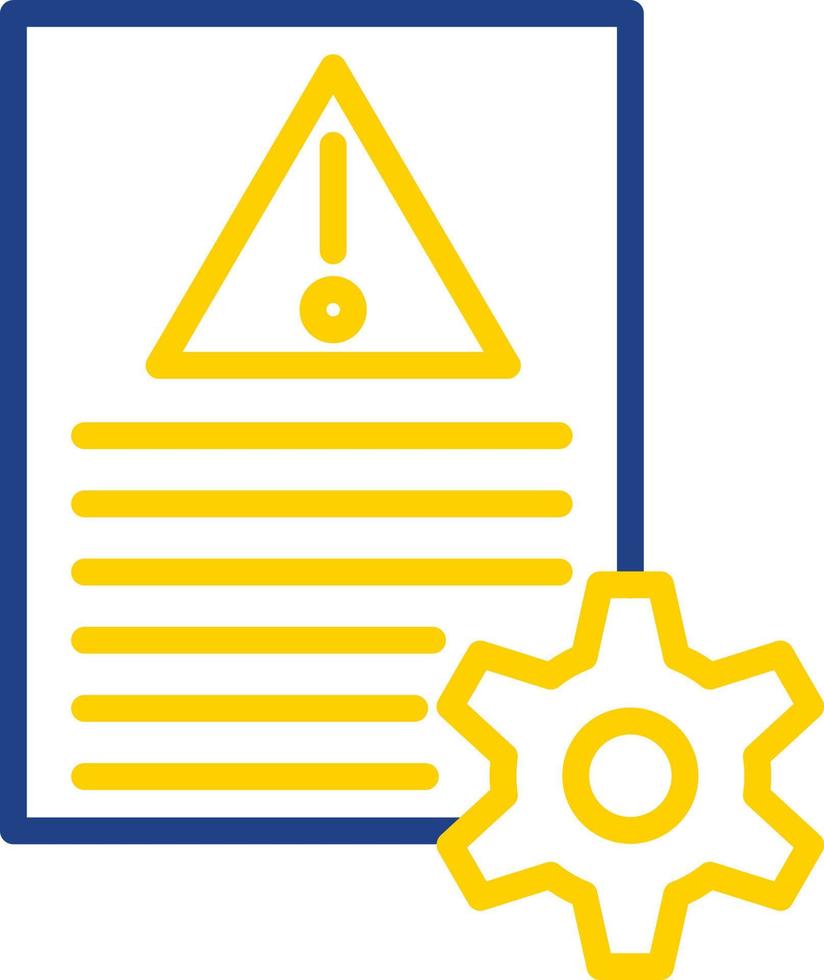 Risk Management Vector Icon Design