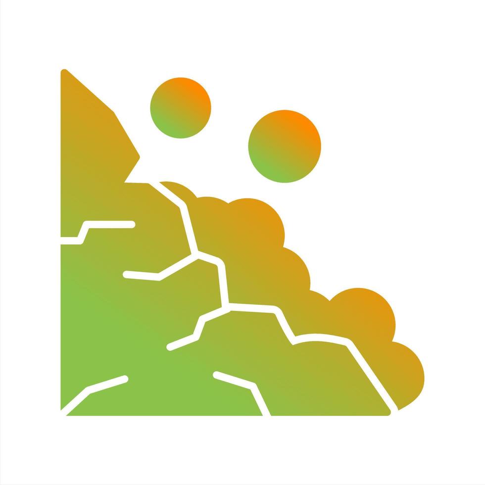 Landslide Vector Icon