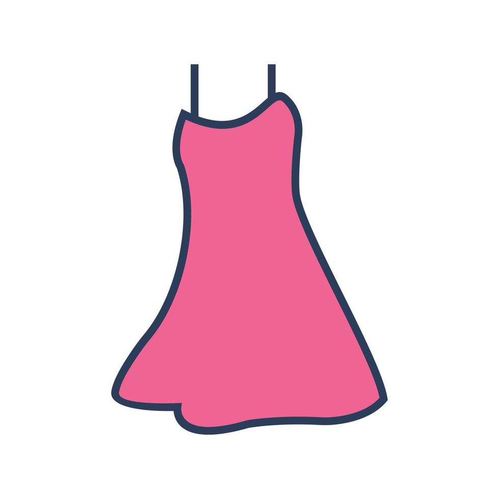 Night Dress Vector Icon