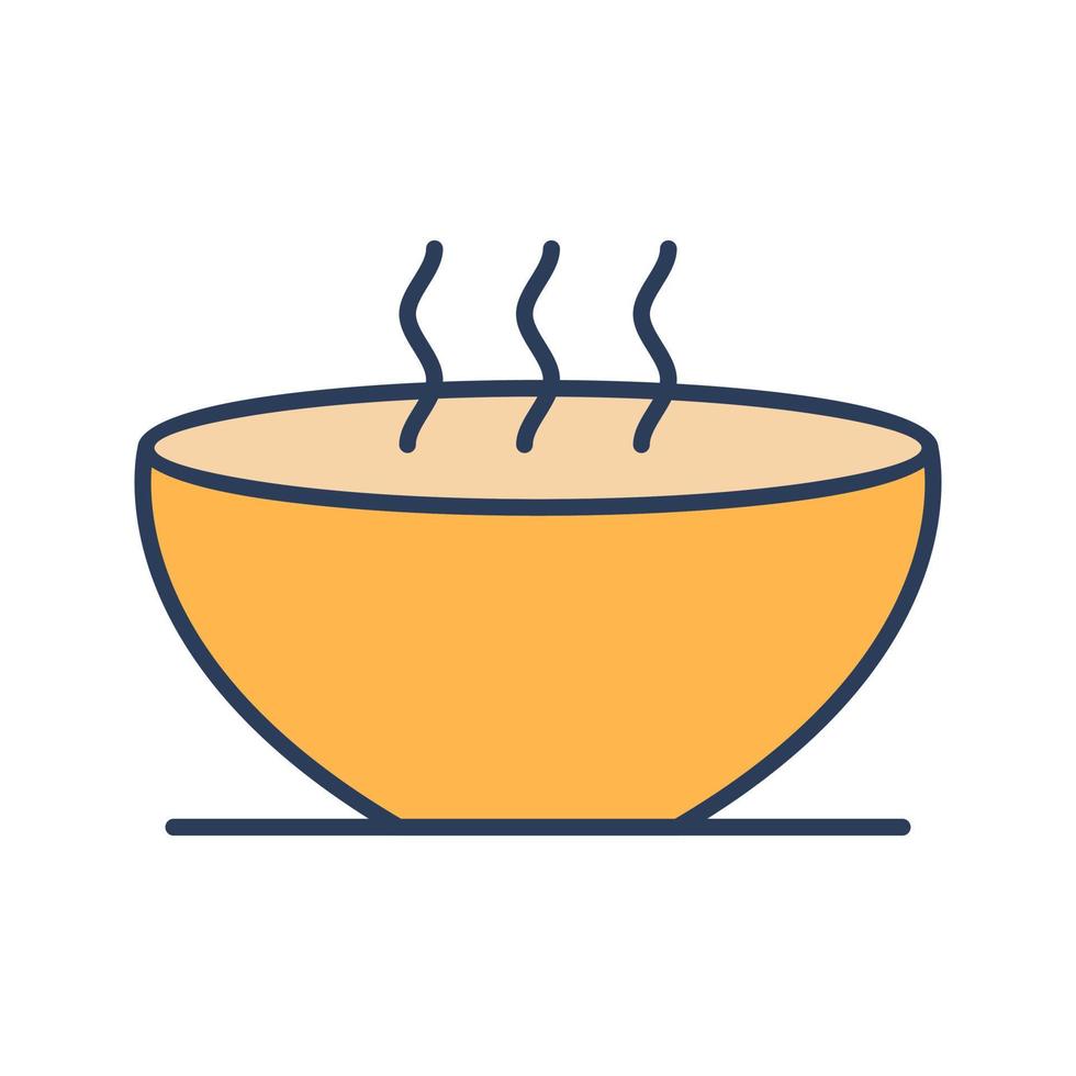 Hot Soup Vector Icon