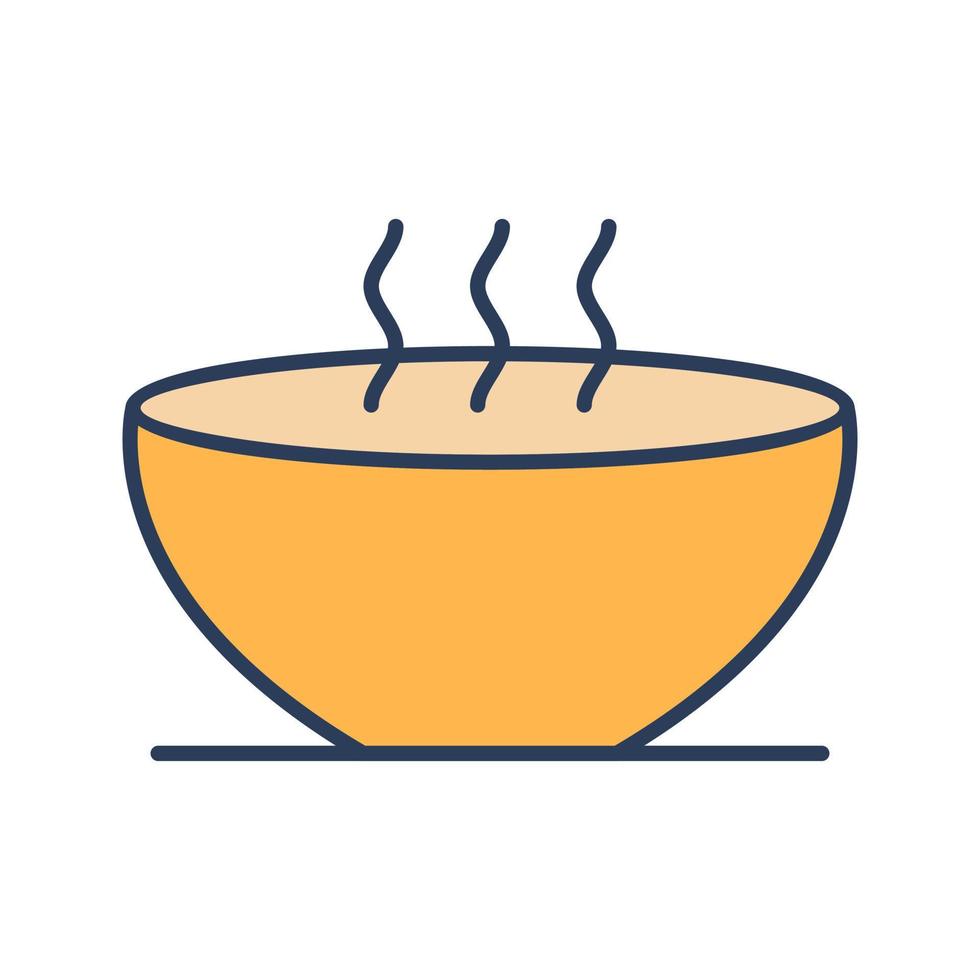 Hot Soup Vector Icon