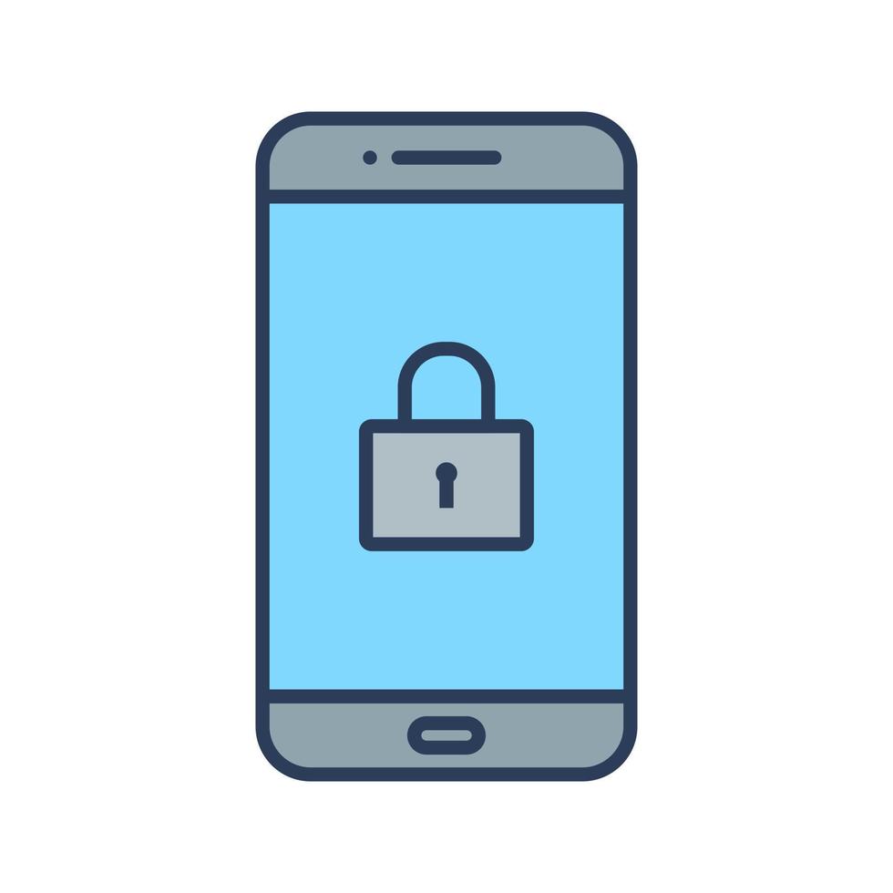 Lock Screen Vector Icon