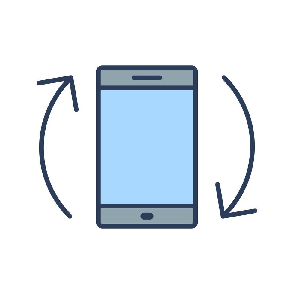 Auto rotation Vector Icon