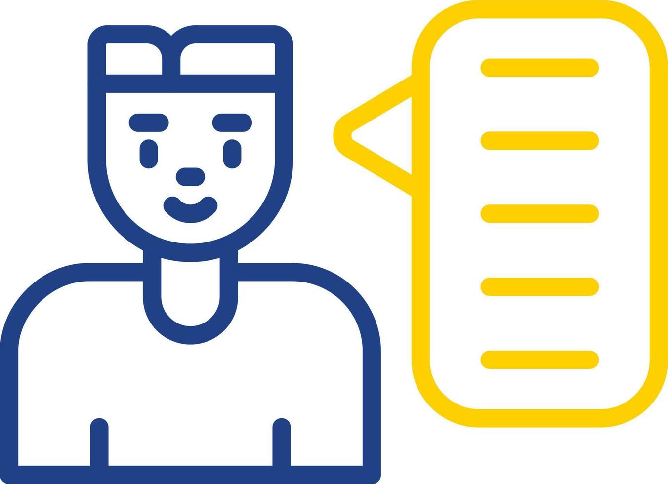 Conversation Vector Icon Design