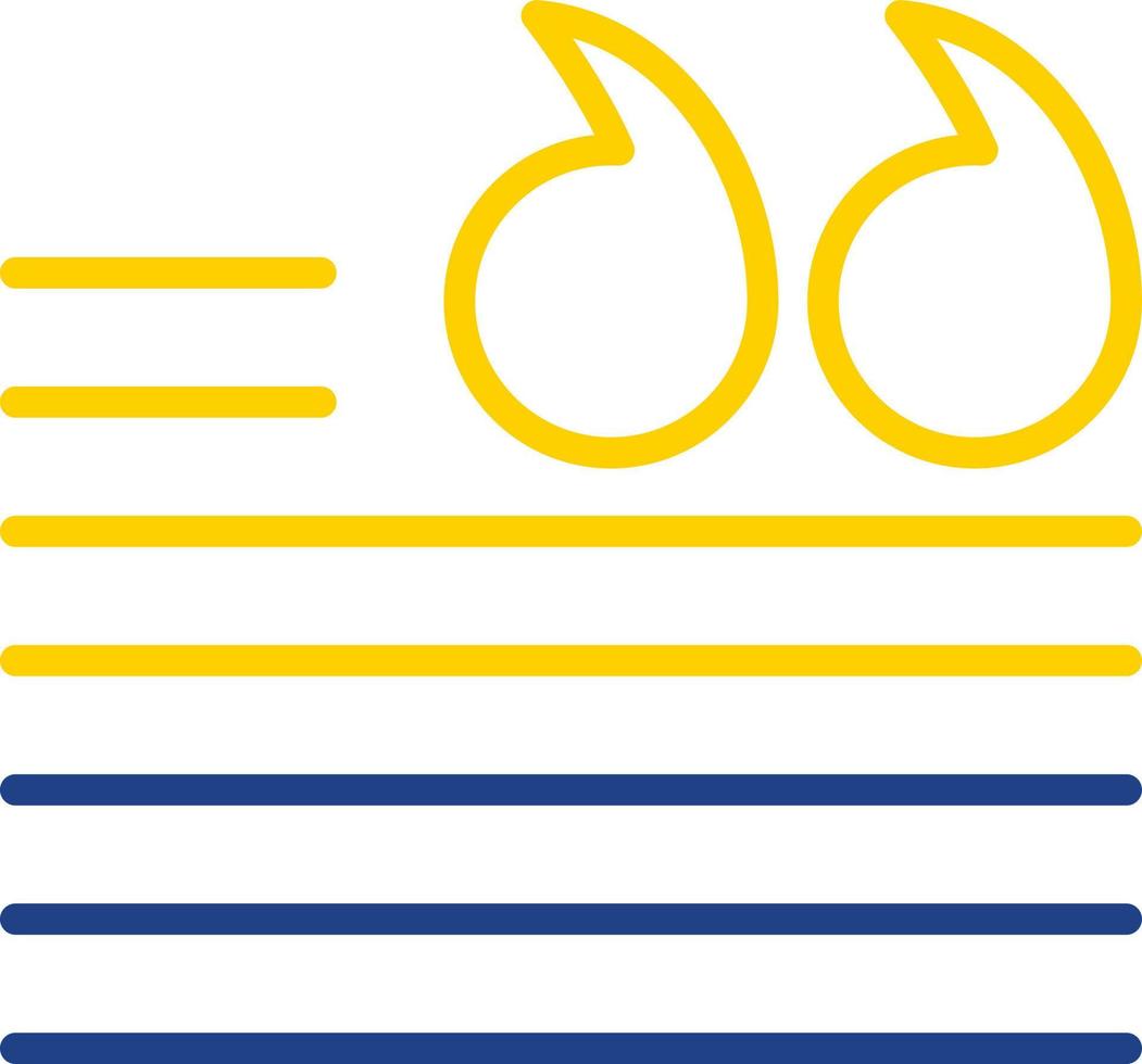 Quotation Vector Icon Design