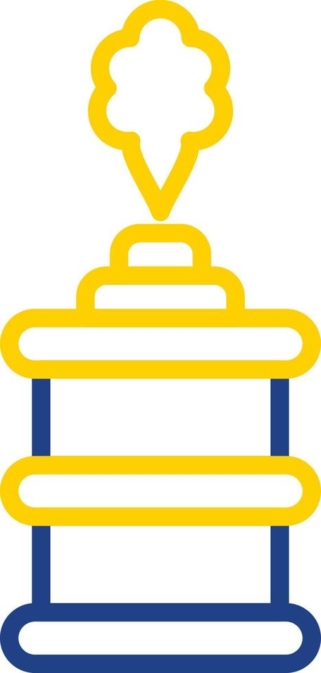 Tear Gas Vector Icon Design