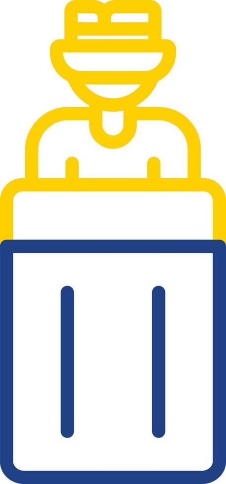 Riot Police Vector Icon Design