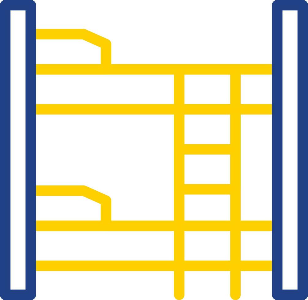 Bunk Vector Icon Design
