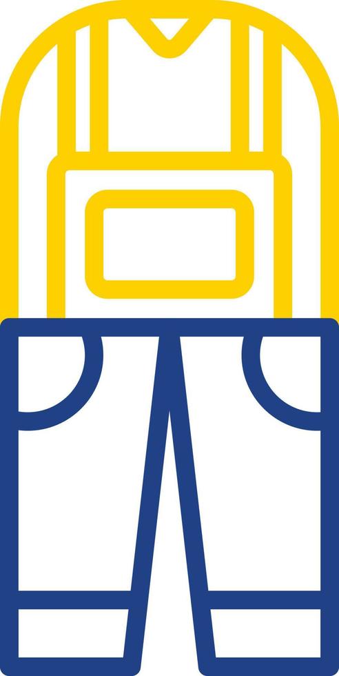 Coverall Vector Icon Design