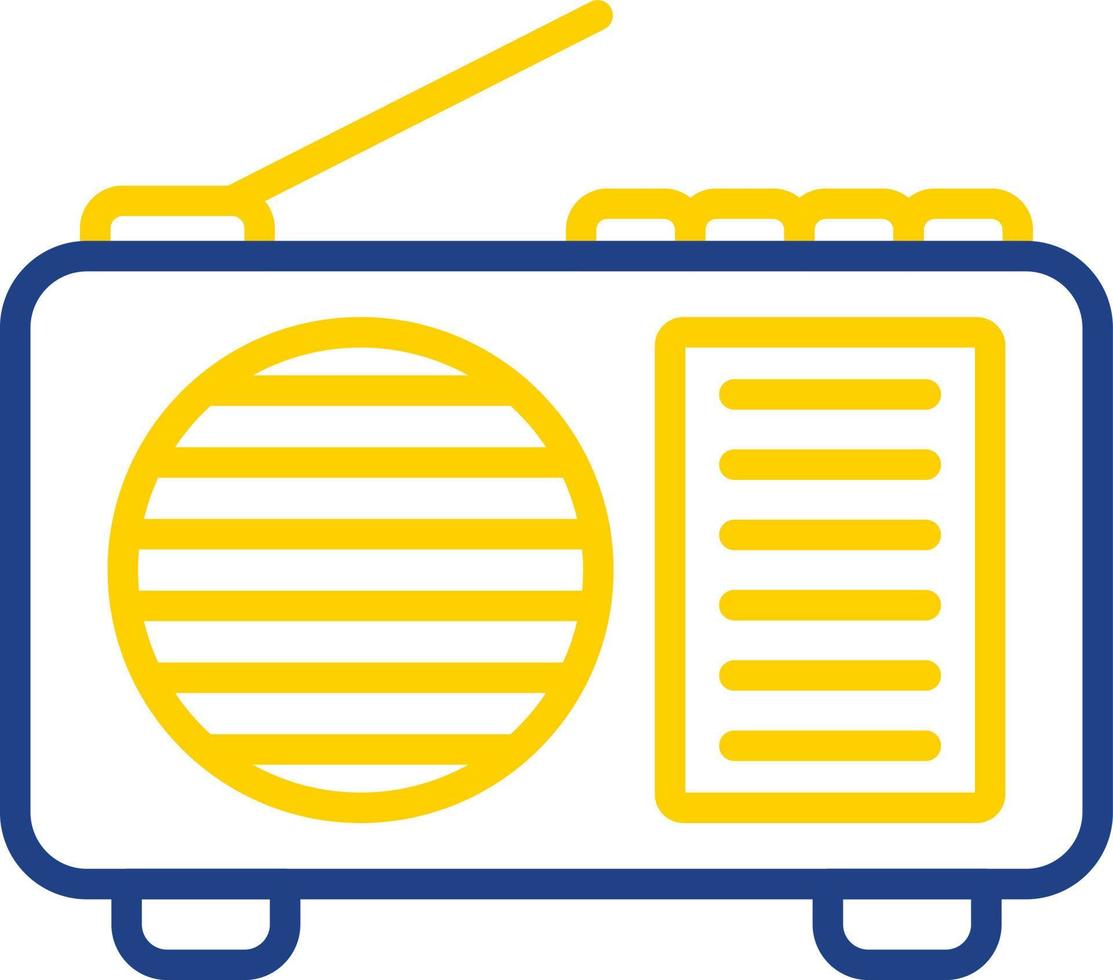 Radio Vector Icon Design